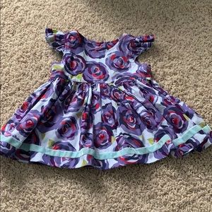 Laura Kae Designs Purple Roses Top